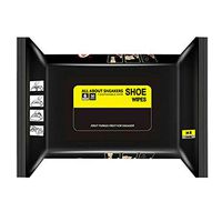 Besay Shoe Wipes Travel Portable Disposable Sneakers Cleaning Wet Wipes No Wash Deep Cleaning and Maintenance for Sports White Shoes