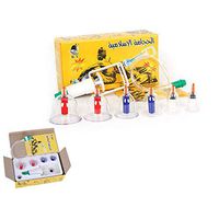 XCJ Cupping Set，Cupping Therapy Sets，Magnetic Heads Acupuncture Massage Sets， 6 Pcs Message Vacuum Suction Cupping Set with 4 Magnetic Head