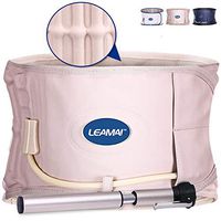 LEAMAI-Decompression Back Belt, Bold Air Column Stronger Support for Your Back, Relief Back Pain- (Type I,Beige,Size S(25"-36"))