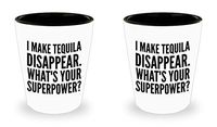Funny Tequila Shot Glasses 2 Pack Set
