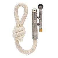 Vintage Lighter Retro Trench Rattlesnake Rope Velvet Metal Lighter Fire Starter Camping Outdoors,No Need for Kerosene/Gas,#2