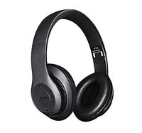 Bluetooth Headphones Wireless Headpohones Clear, Cheap, Good Headgear Wireless 4.1 Headphones Metolic Black