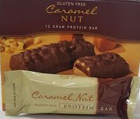 Healthwise - High Protein Diet Bar - Caramel Nut - 12g Protein- for Any Diet- Hunger Control and Appetite Suppressant - Low Calorie - Gluten Free and Vegetarian (7/Box)