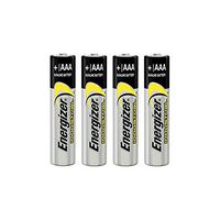 4 Count Energizer Industrial EN92 Alkaline AAA 1.5v Batteries LR03