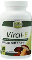 Cash and Finn - Viral-E Multi Mushroom Capsules Immune System Support with Turkey Tails, Reishi, and Shiitake 120 Count