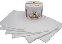 Chalk-Tique Light Paste Wax –Furniture Wax Polish – Distress and Enhance your Home Décor Paint Project - 6 oz with 6 lint-free application and polish cloths. (Light, 1)