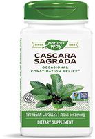 Nature's Way Cascara Sagrada Bark 325mg, 180 Vcaps (Pack of 2)