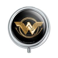 Wonder Woman Movie Golden Lasso Logo Pill Case Trinket Gift Box