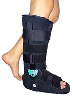 Cam Walker ROM Walker Boot Air Fracture Cast Walking Boots for Foot Ankle Fibula Injury (L:Foot Length 11.02-11.8in)