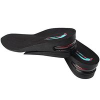2 Inches Height Increase Shoe Insoles with Air Cushion - 2 Layers (2" UP) (Women's 5.5-9.5)