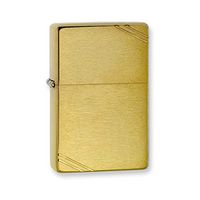 Zippo Vintage Brushed Brass Lighter