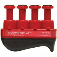 CanDo174; Digi-Flex LITE174; Hand Exerciser, Red, Light