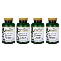 Swanson Full Spectrum Blessed Thistle 400 Milligrams 90 Capsules (4 Pack)