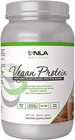 NLA Naturals - Plant Based Vegan Protein Powder - Non GMO, Organic, Naturally Sweetened and 21g of Protein - Vanilla Chai Latte -20 Servings