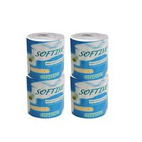 10 Roll Silky & Smooth Soft Professional Series Premium 3-Ply Toilet Paper, Paper Towels, Soft Toilet Paper, White Paper Towels, Household Paper Towels, Soft Skin-Friendly Paper Towels (4 Roll)