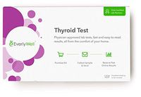 Everlywell Thyroid Test - at Home - CLIA-Certified Adult Test - Discreet, Accurate Blood Analysis - Results Within Days - Measures 3 Main Hormones - Not Available in NY, NJ, RI 