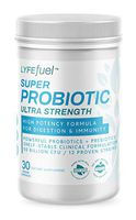 50 Billion CFU Vegan Probiotic + Prebiotic Supplement by LYFE Fuel | Boost Immunity, Improve Digestion & Repair Leaky Gut | Replenish Microbiome Fast After Stress & Travel | 12 Proven Strains | 30 Shelf Stable Capsules | No Refrigeration