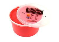 CanDo Sparkle Theraputty - 1 lb - Red - Soft