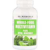 Dr. Mercola Premium Products Whole Food Multivitamin Plus Vital Minerals Tablets, 240 Count