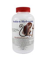 4 lb Red Hot Devil Lye Sodium Hydroxide Meets Food Chemical Codex High Grade Caustic Soda Beads