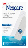 Nexcare Waterproof Adhesive Dressing W/ Pad 3.5' X 8", 1 ct Packages