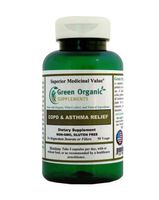 "Green Organic Supplements' COPD, Athsma, Emphysema, Respiratory System, Lungs"