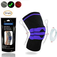 Lexniush Medical Grade Knee Brace Compression Sleeve - Best Knee Braces for Women & Men, Knee Sleeves Knee Support for Arthritis, Meniscus Tear, Joint Pain Relief & Sports Injury Recovery. Single