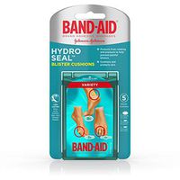 Band-Aid Brand Hydro Seal Blister Cushion Bandages, Variety Pack of Waterproof Blister Pads, 5 ct (2 Pack(5 ct))