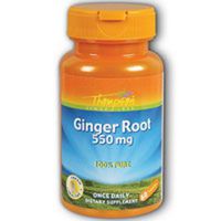 Ginger Root, 500 MG, 60 Caps by Thompson (Pack of 6)