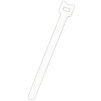 NavePoint 10 Inch Hook and Loop Reusable Strap Cable Cord Wire Ties 50 Pack White