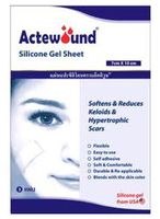Actewound Silicone Gel Sheet (7cmx15cm) 3sheet