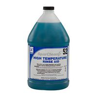 Spartan SparClean High Temperature Rinse Aid 52 - Gal, 7652-1, 4/cs