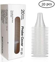 20 Counts Ear Thermometer Probe Covers/Refill Caps/Lens Filters for All Models of Digital Thermometers Disposable Covers