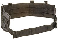 Sammons Preston Padded Gait Belt with Handles, 5.5" Wide Transfer Belt with 4 Loops & Quick Release Buckle, Limited Mobility Aid Belt for Patient Transfer & Care, Black, Large Belt Fits 40"-64" Waist