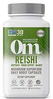 Om Mushroom Superfood Capsules, Reishi, 90 Count (30 Day Supply), Stress & Immune Support Supplement