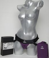 SpareParts HardWear Joque (Double Strap) Harness Adjustable and Washable Royal Purple Size A Belt 20-50inch Hips