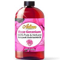 4oz - Artizen Rose Geranium Essential Oil (100% Pure & Natural - UNDILUTED) Therapeutic Grade - Huge 4oz Bottle - Perfect for Aromatherapy