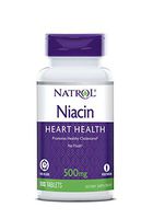 Natrol Niacin Time Release 500mg Tablets, 100-Count