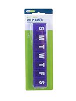 Ezy Dose 7 Day Classic Pill Reminder - Large (Color Varies)