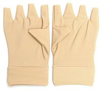 STCorps7 Antiedematic Gloves for Arthritis Hands Fingers Wrist Washable Elastic Fingerless Relieve Pain