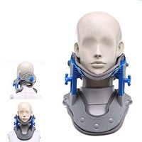 Wxnnx Cervical Neck Traction Device, Collar Brace, Shoulder Pain Relief, for Travel/Home Spine Alignment