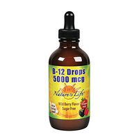 Nature's Life B12, Wild Berry, Green, 4 Fluid Ounce