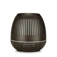Ultrasonic Aromatherapy Cool Mist Aroma Essential Oil Diffuser, Whisper Quiet Humidifier with Diffuse Auto Shut-Off Protection and 7-Color Changed LED for Home Office Yoga SPA,A