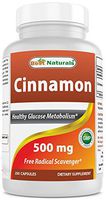 Best Naturals Cinnamon 500 mg 250 Capsules