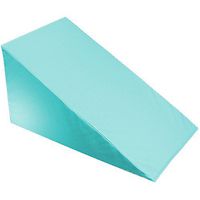 24” X 24” X 7” Bed Wedge Cover – Wedge Pillow Replacement Cover with Zipper - 100% Cotton Replacement Pillowcase for Bed Wedges - Universal Fit for Wedges Up to 27” Wide - 24” X 24” X 7” - Ice Blue