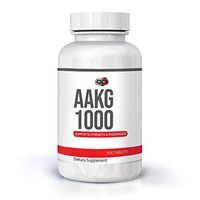 L-Arginine AAKG Capsules Nitric Oxide Pre Workout Booster Supplement 1000mg L Arginine Alpha Ketoglutarate Amino Acid Muscle Growth Extra Strength Pump Vascularity Energy Endurance 50 & 100 Servings