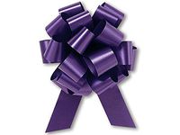 Purple Pull Bows 5.5" (50 Pack )