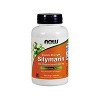 NOW Supplements, Silymarin Milk Thistle Extract 300 mg with Artichoke and Dandelion, Double Strength, Supports Liver Function*, 100 Veg Capsules