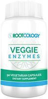 Rootcology Veggie Enzymes - 14-Enzyme Blend Formula for Protein, Fat & Carb Digestion by Izabella Wentz Author of The Hashimoto's Protocol (90 Capsules)