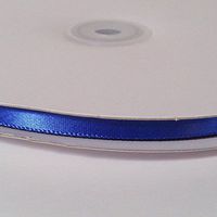 Christmas Gift Wrapping Ribbon (Single-Faced Satin, 3/8-inch x 100-yard, Royal Blue)